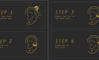 How to wear Ear Cuffs - a quick guide