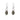 Silver Faceted Labradorite Dangle Earrings