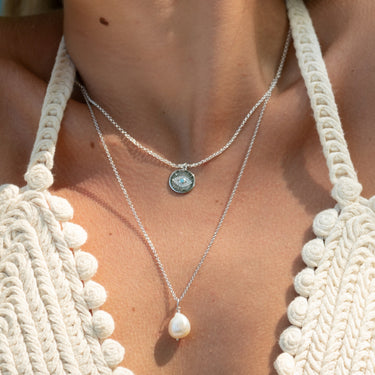 Evil Eye Pendant Necklace | Blue Eye Good Luck Necklace by Scream Pretty