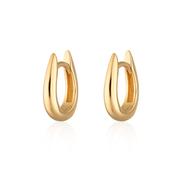 Claw Gold Huggie Earrings