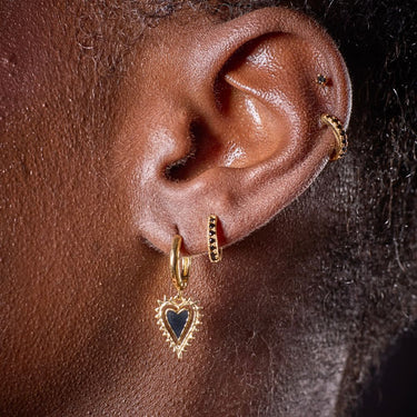 Charm Hoop Earrings by Scream Pretty