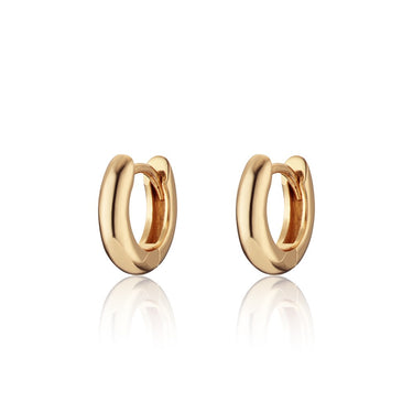 Gold Mini Huggie Hoop Earrings