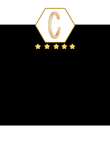 Gold Sparkling Ear Cuff 5 Star Review