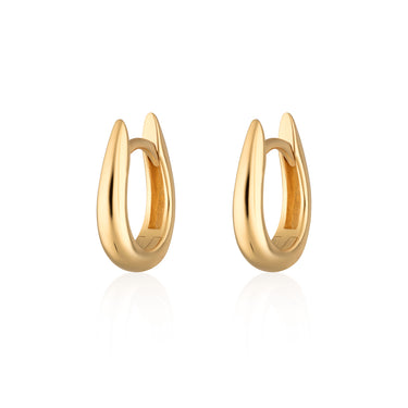 Claw Huggie Earrings |Silver & Gold Small Hoop Earrings | Scream Pretty