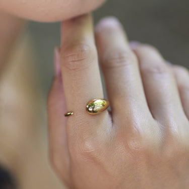 Tapered Claw Adjustable Ring | Chunky Ring | Scream Pretty