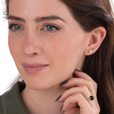 Tiny Star Stud Earrings earrings by Scream Pretty