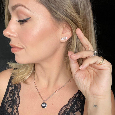 Love Always Necklace | Silver & Gold Love Pendant Necklaces for Women by Scream Pretty x Hannah Martin