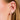 Pink Baguette Charm Hoop Earrings | Drop Hoop Earrings | Scream Pretty