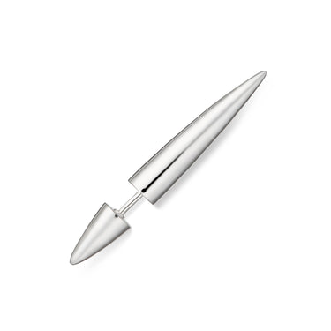 Spike Double Sided Stud Single Earring Sterling Silver Single Earring by Scream Pretty