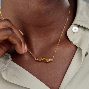 Vegas Baby Necklace | Women's Las Vegas Necklace in Silver & Gold by Scream Pretty
