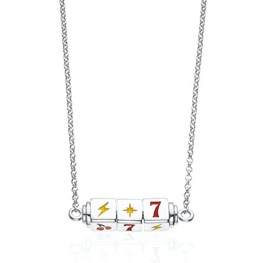 Vegas Baby Necklace | Women's Las Vegas Necklace in Silver & Gold by Scream Pretty