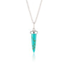 Turquoise Spike Necklace | Pendant Necklaces for Women by Scream Pretty