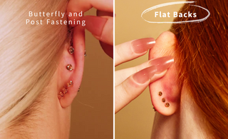 Flat Back Earrings Guide: Styles, Sizes & How to Wear Them