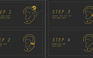 How to wear Ear Cuffs - a quick guide