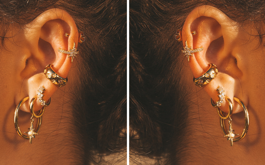 Single Earrings, Asymmetry & how to style a Curated Ear