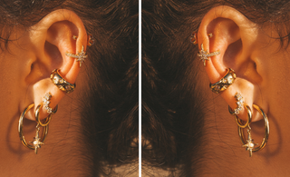 Single Earrings, Asymmetry & how to style a Curated Ear