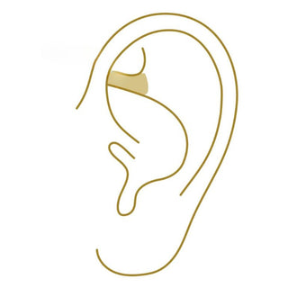 Rook Piercing Earring Placement on Ear