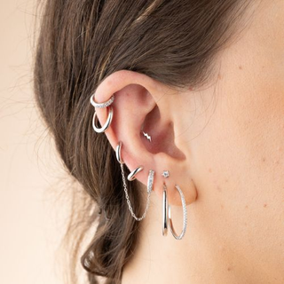  Hoop Earrings for Women in Silver and Gold by Scream Pretty