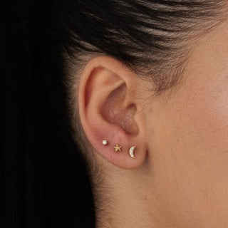 Stud Earrings | Silver and Gold by Scream Pretty
