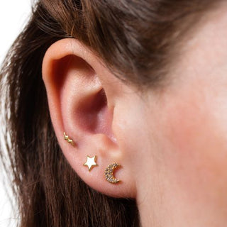 Stud Earrings | Silver and Gold by Scream Pretty