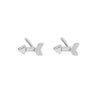 Silver Arrow Stud Earrings | Minimal Stud Earrings