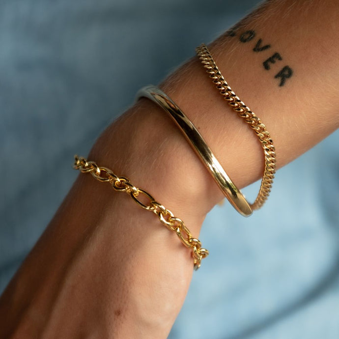 Bracelets in Gold by Scream Pretty