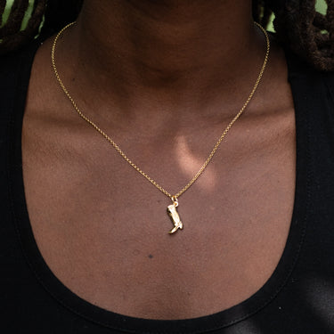Cowboy Boot Pendant Necklace | Women's Wild West Pendant Necklaces by Scream Pretty