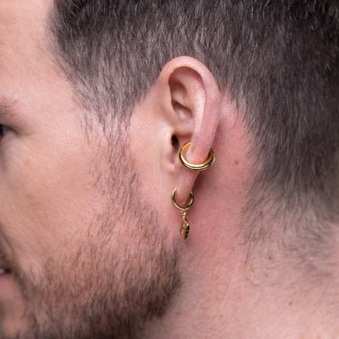 Chunky ear cuff no piercing required
