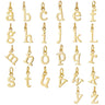 Gold Letter Charm | Initial & Alphabet Charms for Charm Bracelet or Necklace | Scream Pretty