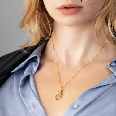 Vintage Hand Charm Collector Necklace | Charm Collector Necklaces | Scream Pretty