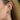 Turquoise Bezel Ear Cuff | Silver & Gold Ear Wrap Earring for Non-Pierced Ears | Scream Pretty