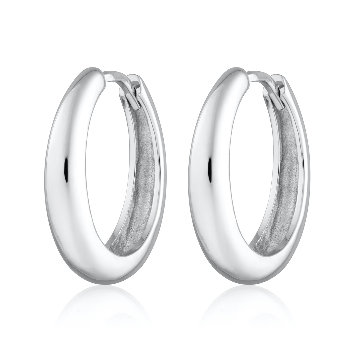Hannah Martin Large Foundation Classic Hoop Earrings