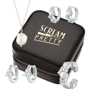 Hannah Martin Pearl Jewellery Case | Jewellery Gift Set by Scream Pretty