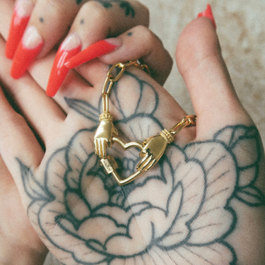 Heart in My Hands Necklace | Charm Collector Necklaces | Scream Pretty