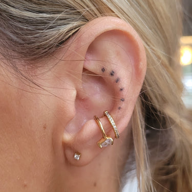 Tattoo on Kelly Springham Inspired Moon Phase Necklace Design