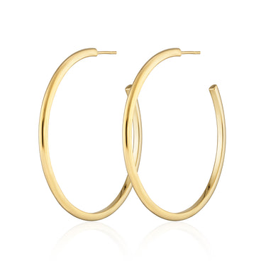 Large Perfect Hoop Earrings | Large Classic Hoop Earrings | Scream Pretty