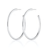 Large Perfect Hoop Earrings Sterling Silver Earrings by Scream Pretty