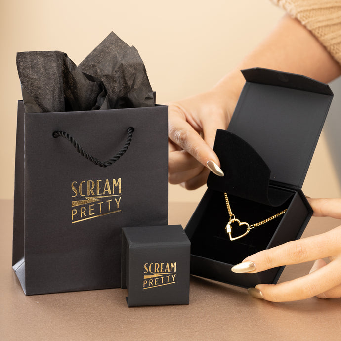 Scream Pretty Gift Packaging for Jewellery Gifts for Women