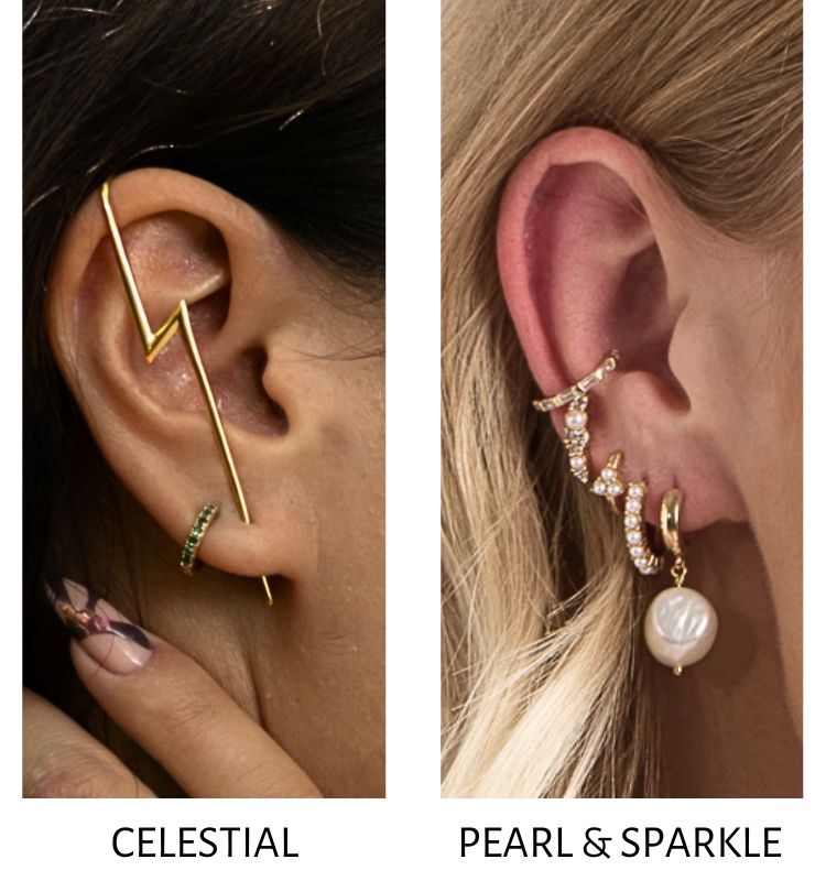 Celestial, Pearl Inspired Earrings by Scream Pretty