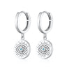 Evil Eye Charm Hoop Earrings | Good Luck Jewellery | Scream Pretty 