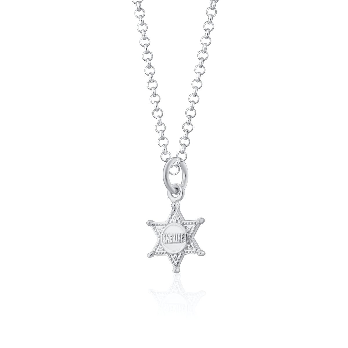 Sheriff Badge Necklace