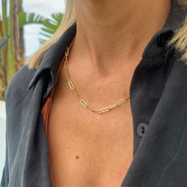 Long Link Chain Choker | Chunky Chain Necklace for Women | Scream Pretty