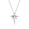 Silver Angel Star Pendant Necklace | Celestial Necklace for Women