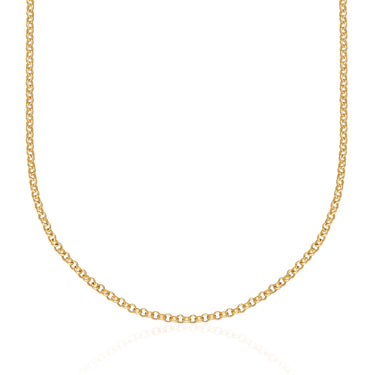 Gold Belcher Chain Necklace