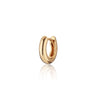 gold hoop earring for rook piercing by Scream Pretty