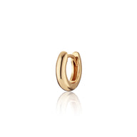 gold hoop earring for rook piercing by Scream Pretty