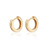 Classic Gold Huggie Hoop Earrings