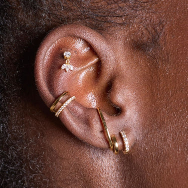 Gold Illusion Ear Cuff by Scream Pretty