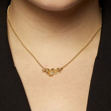 Chinese Zodiac Snake Necklace