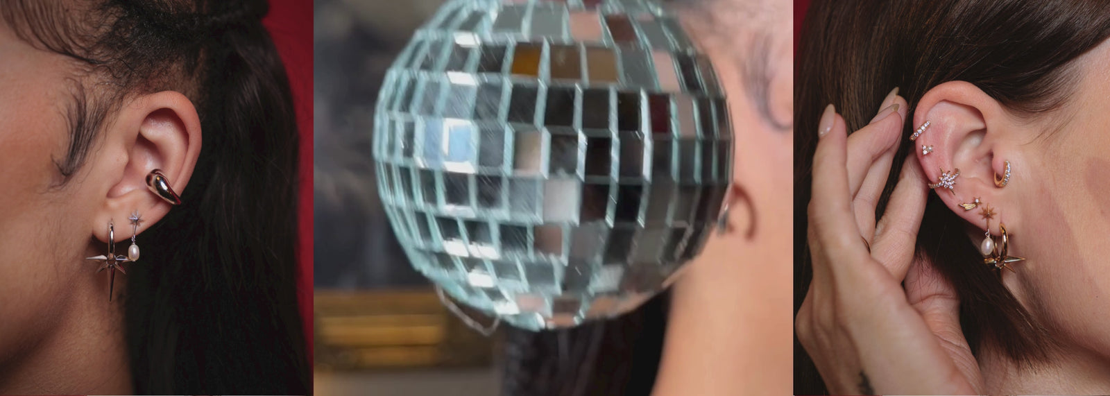 Scream Pretty Earrings and Necklaces in Silver and Gold